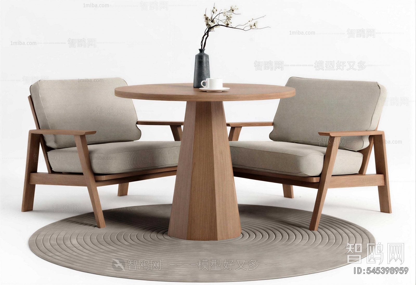 Modern Leisure Table And Chair