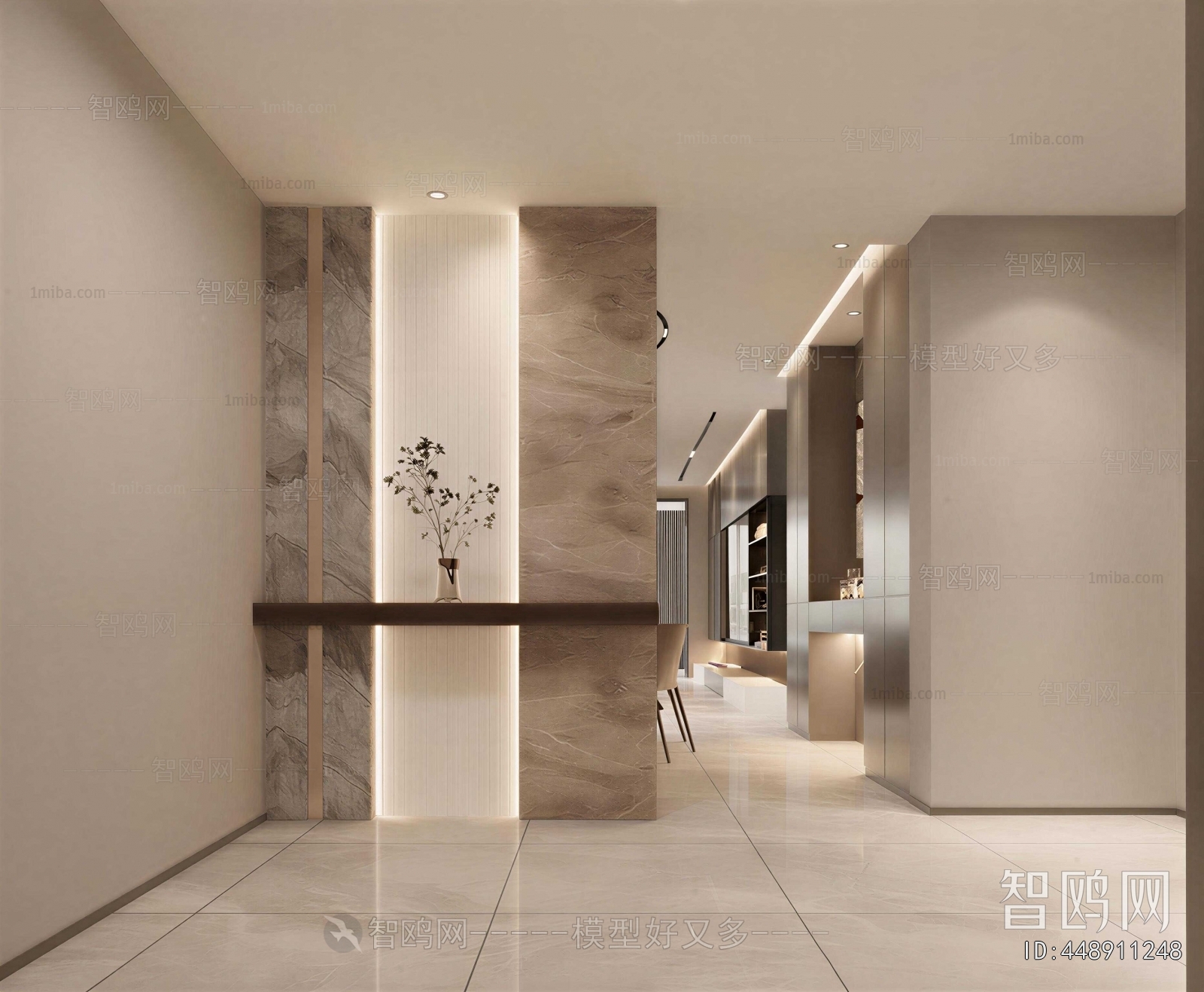 Modern Hallway