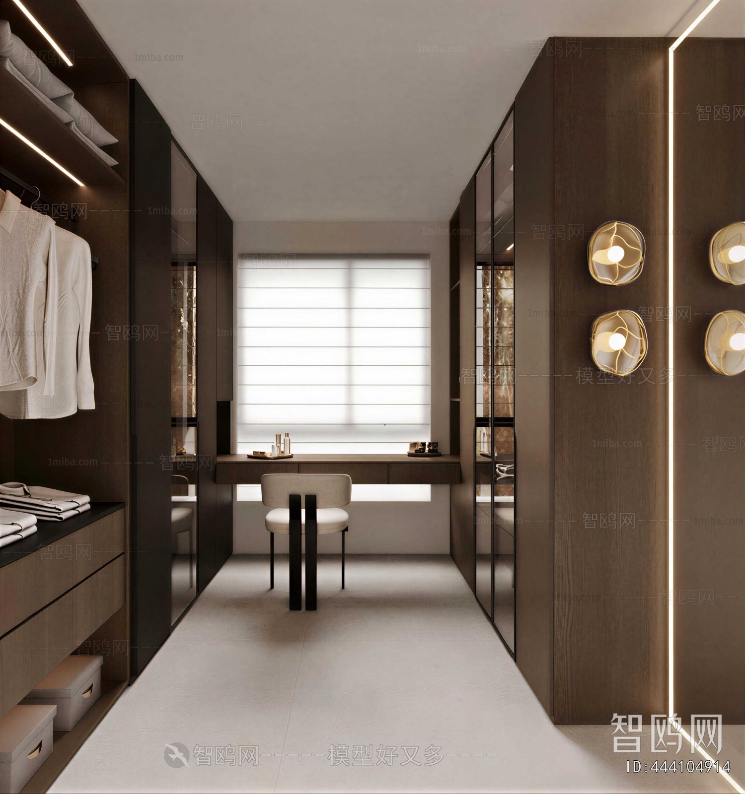 Modern Clothes Storage Area