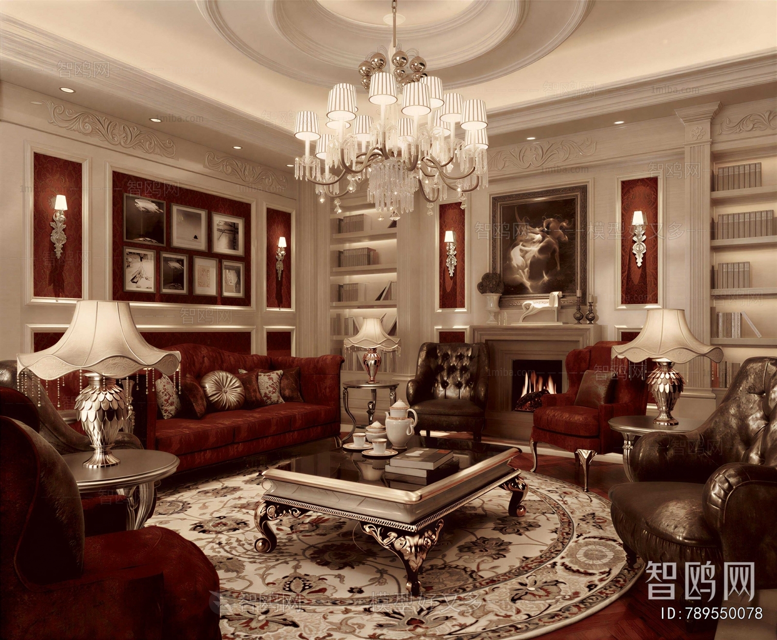 European Style A Living Room