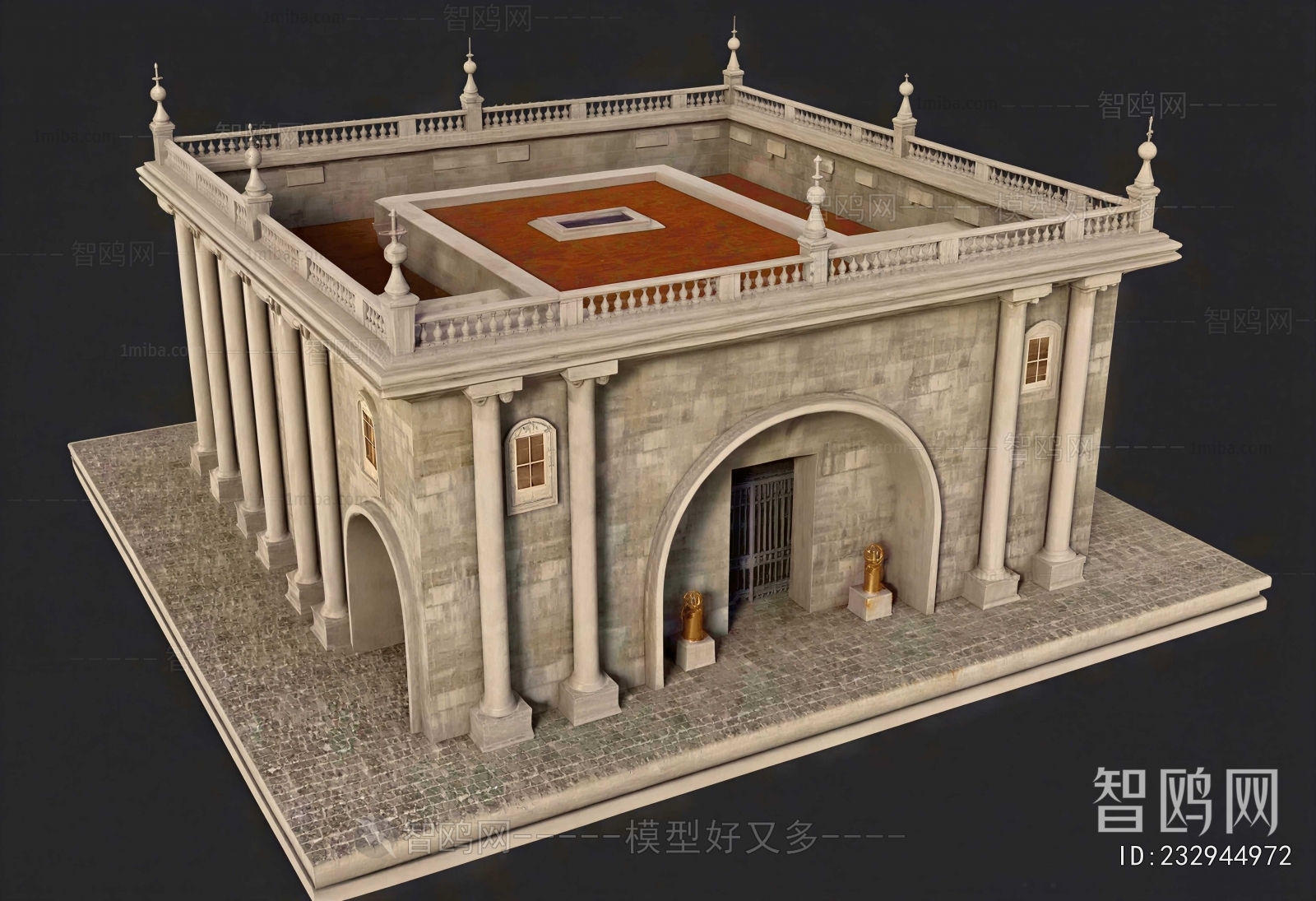 New Classical Style Building Appearance