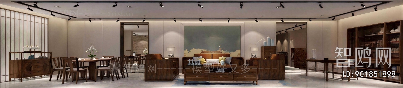 New Chinese Style Exhibition Hall