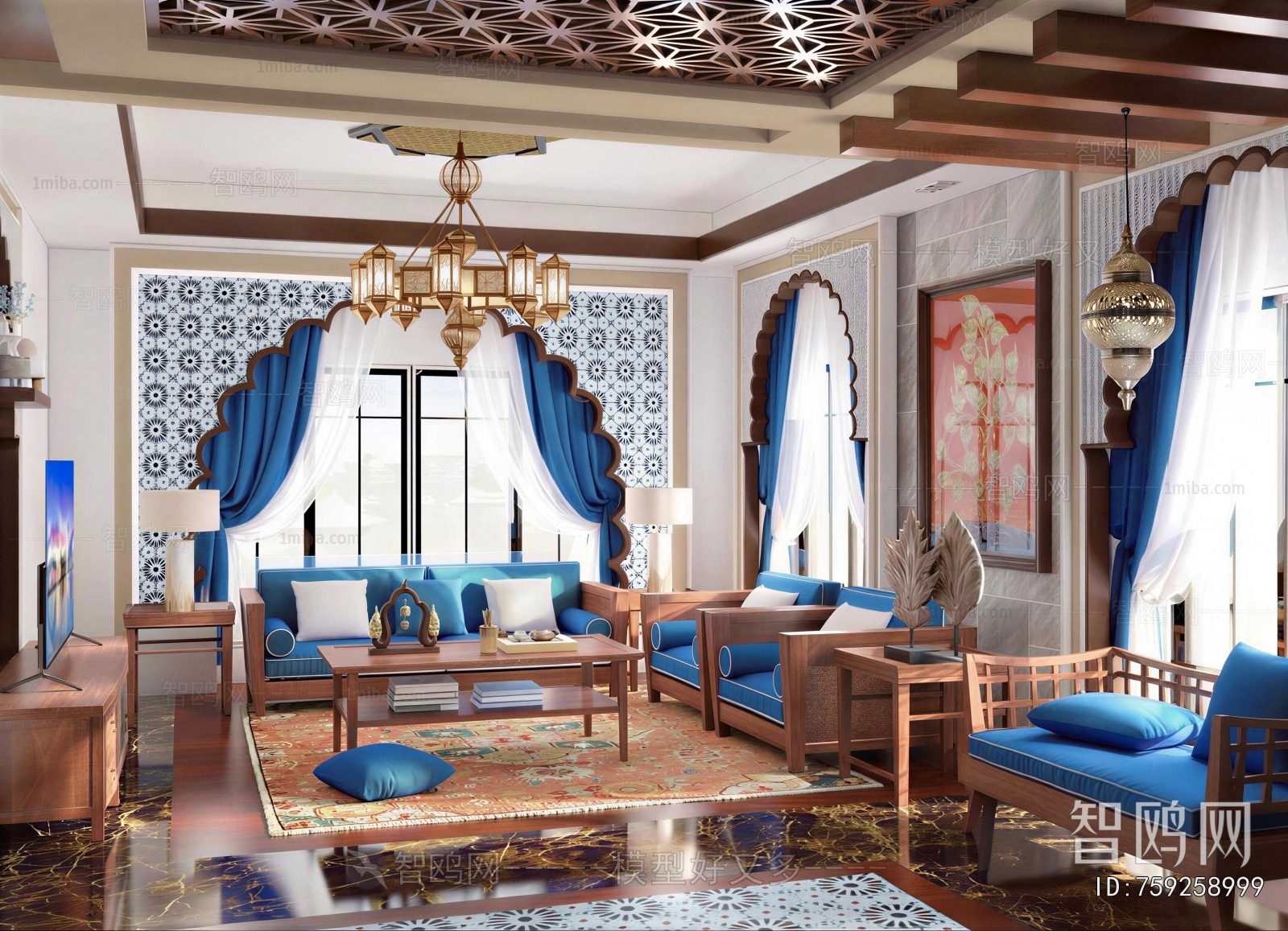 European Style A Living Room