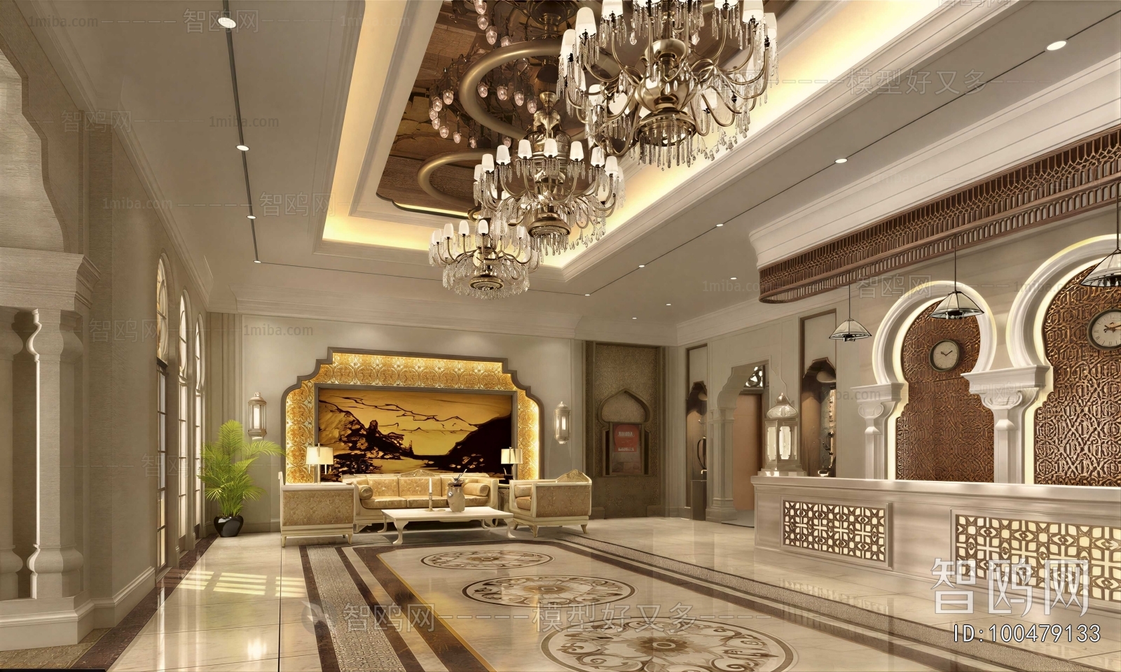 European Style Lobby Hall