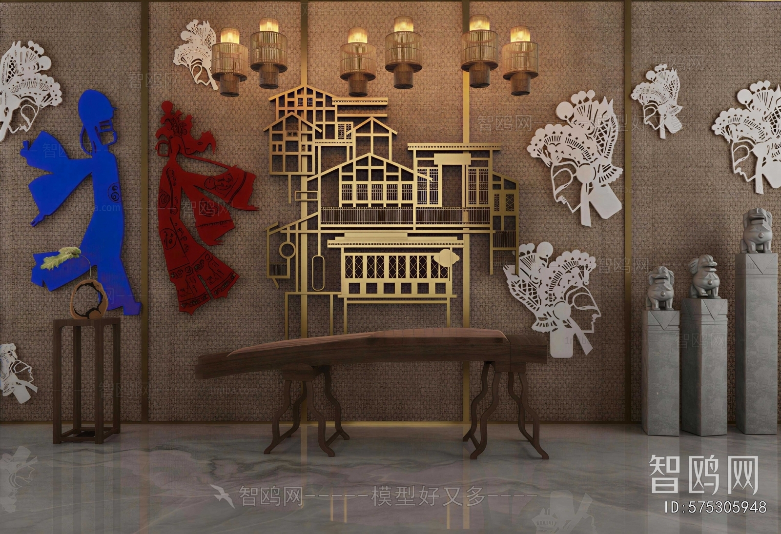 New Chinese Style Music Equipment