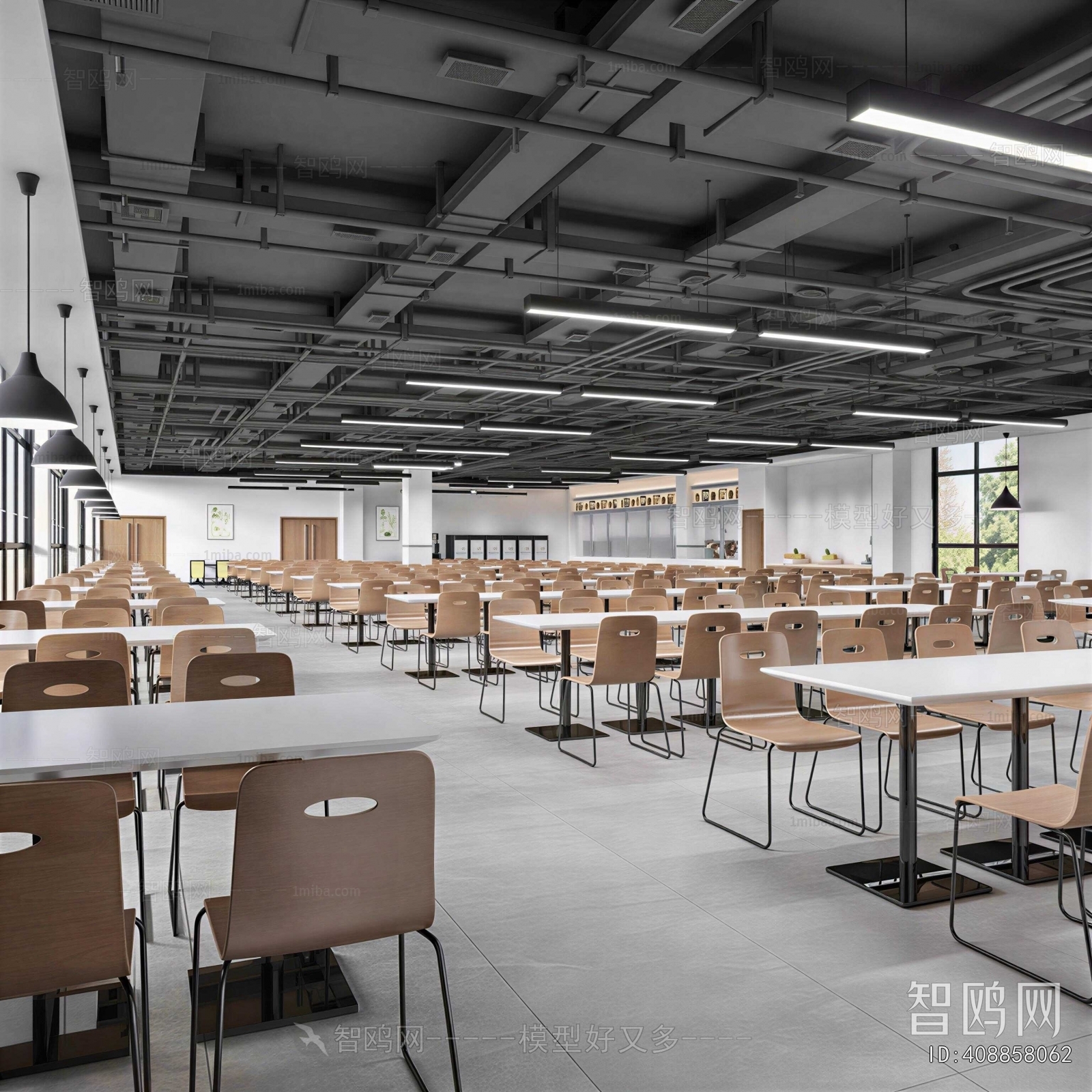 Modern Office Canteen