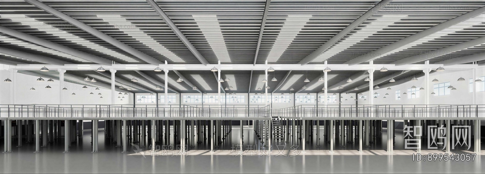 Modern Factory Floor/warehouse