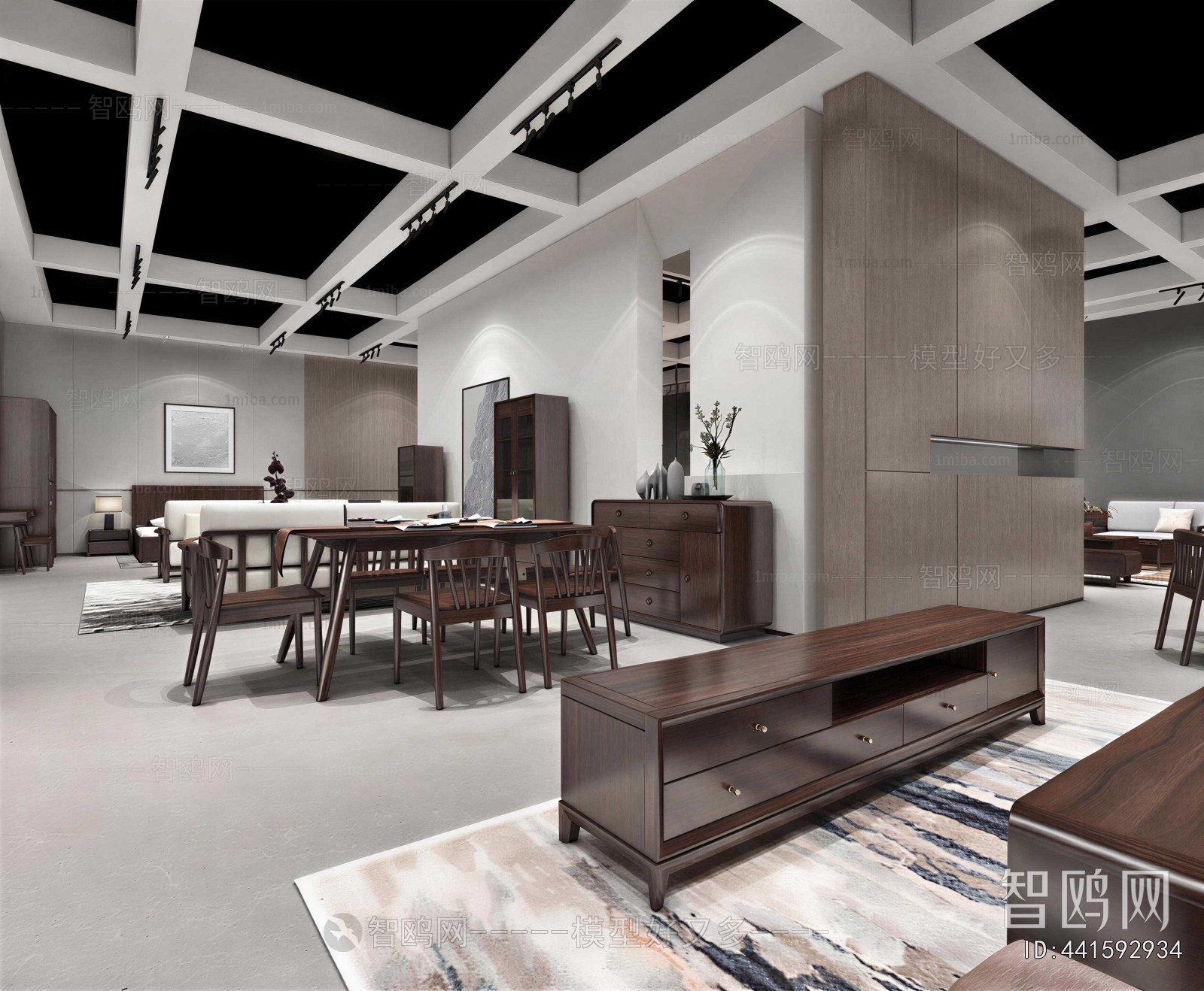 New Chinese Style Exhibition Hall