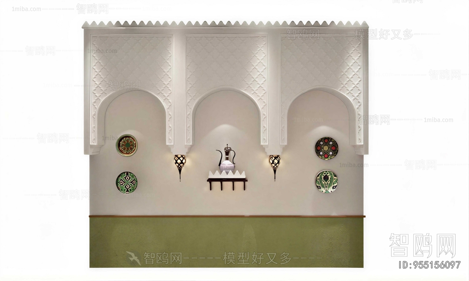 French Style TV Wall