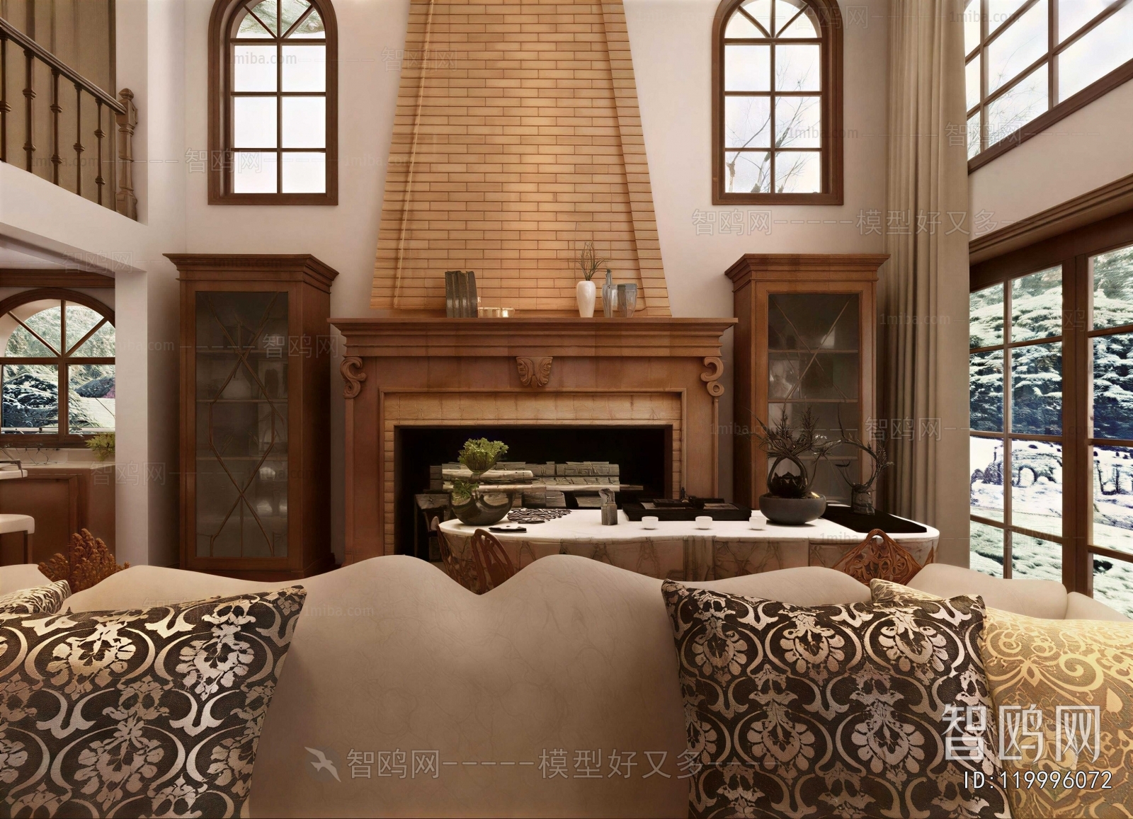 American Style A Living Room