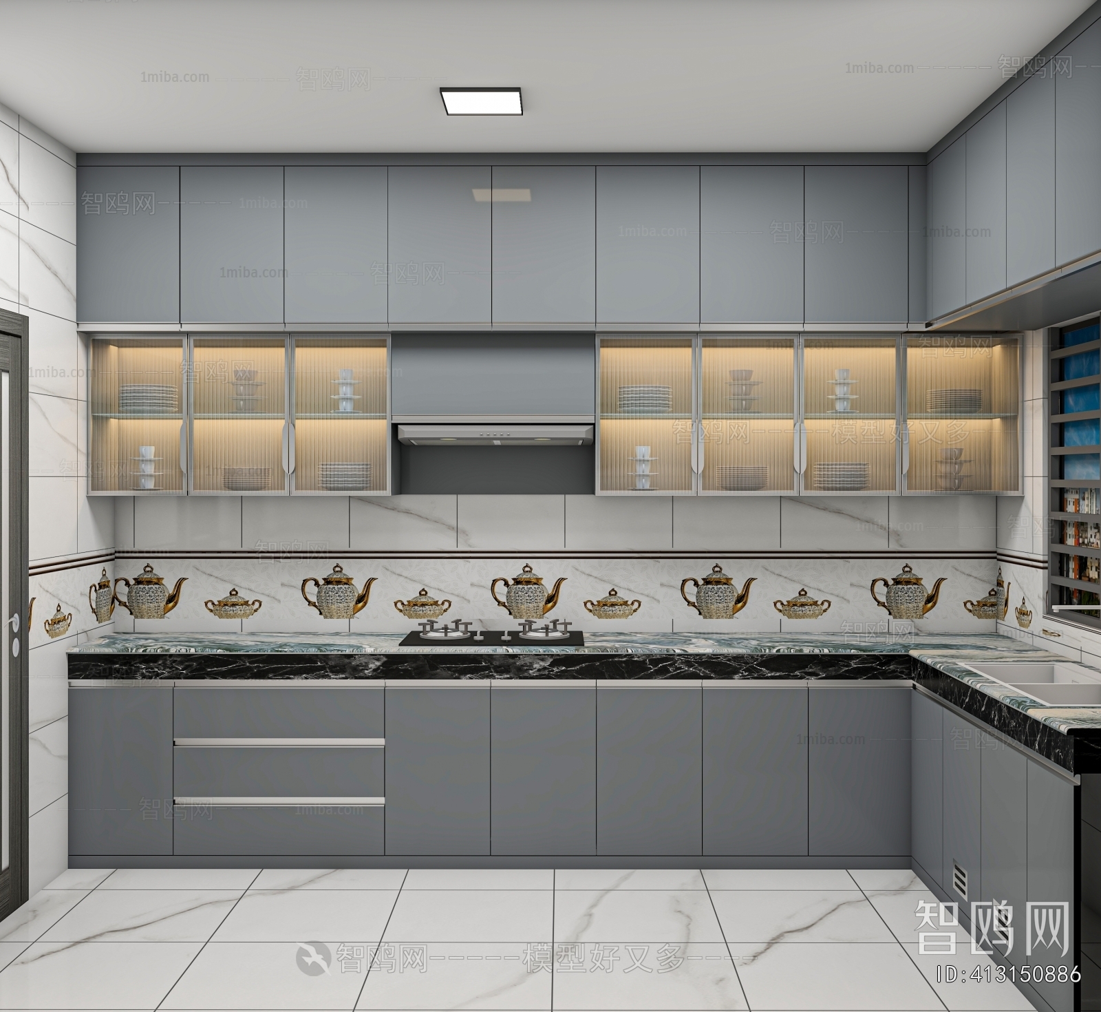 Modern The Kitchen