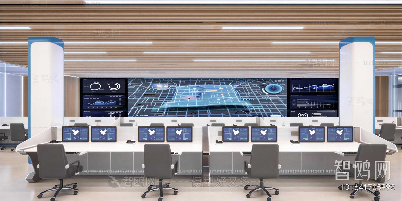 Modern Monitor Room