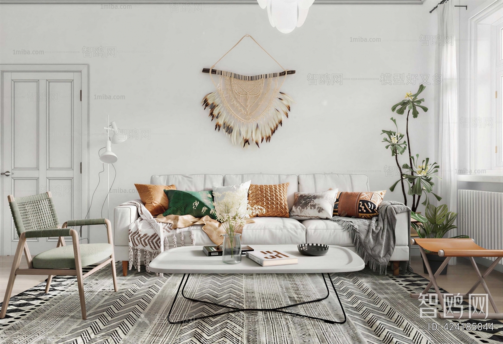 Nordic Style A Living Room