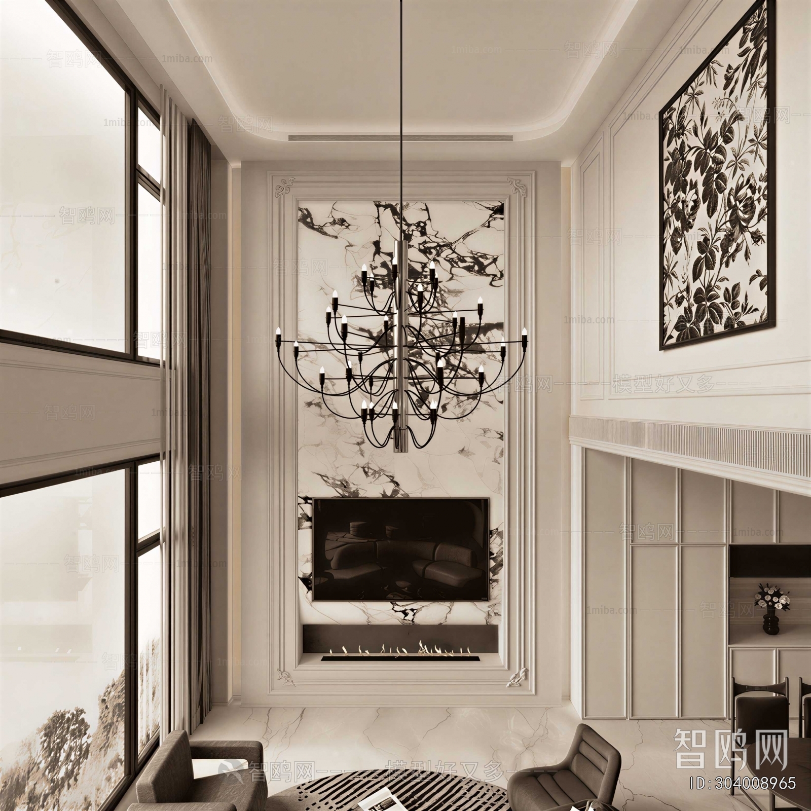 New Classical Style A Living Room