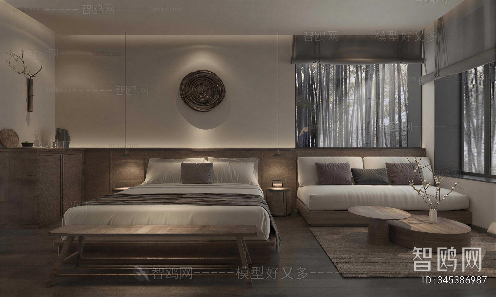 New Chinese Style Guest Room