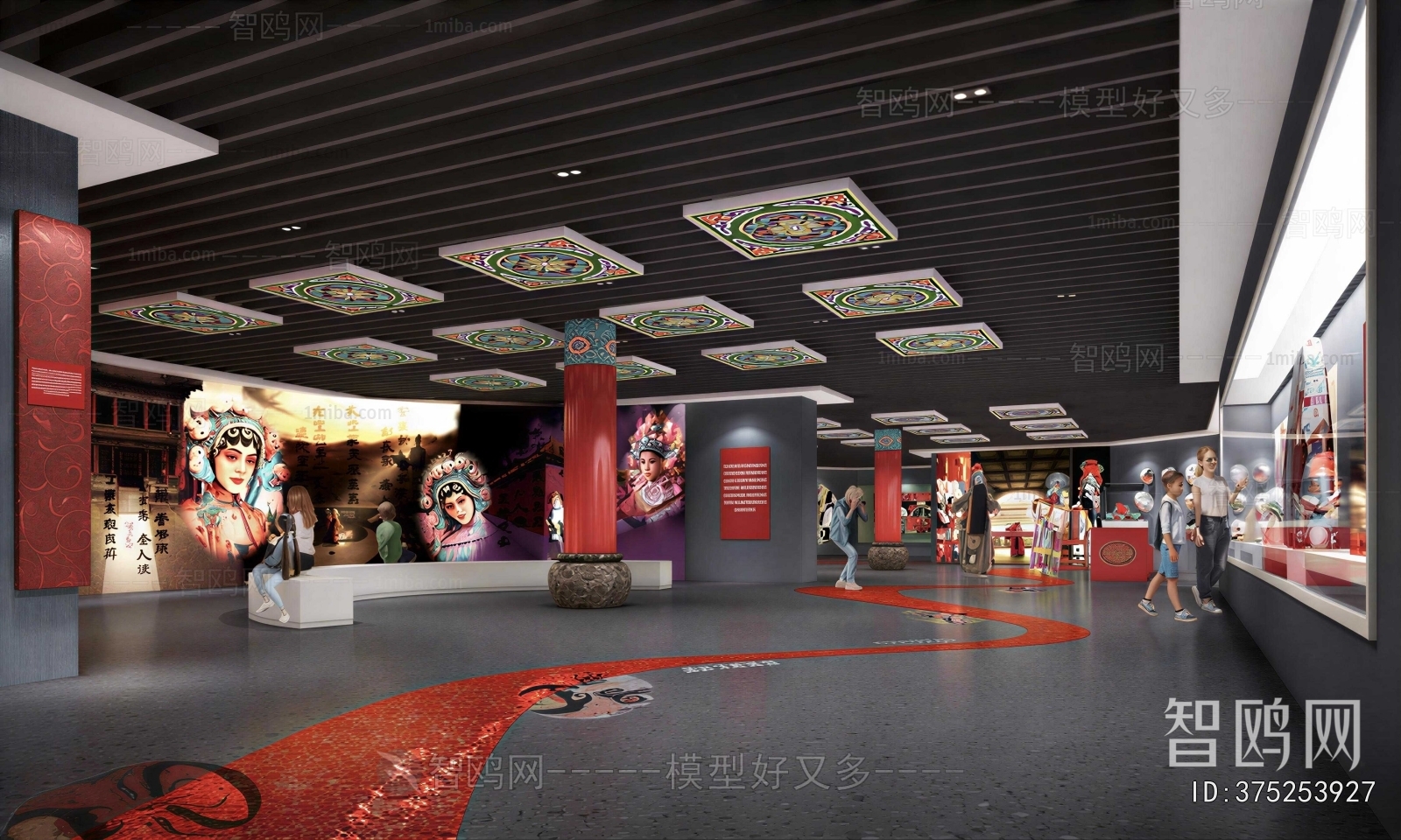 New Chinese Style Exhibition Hall