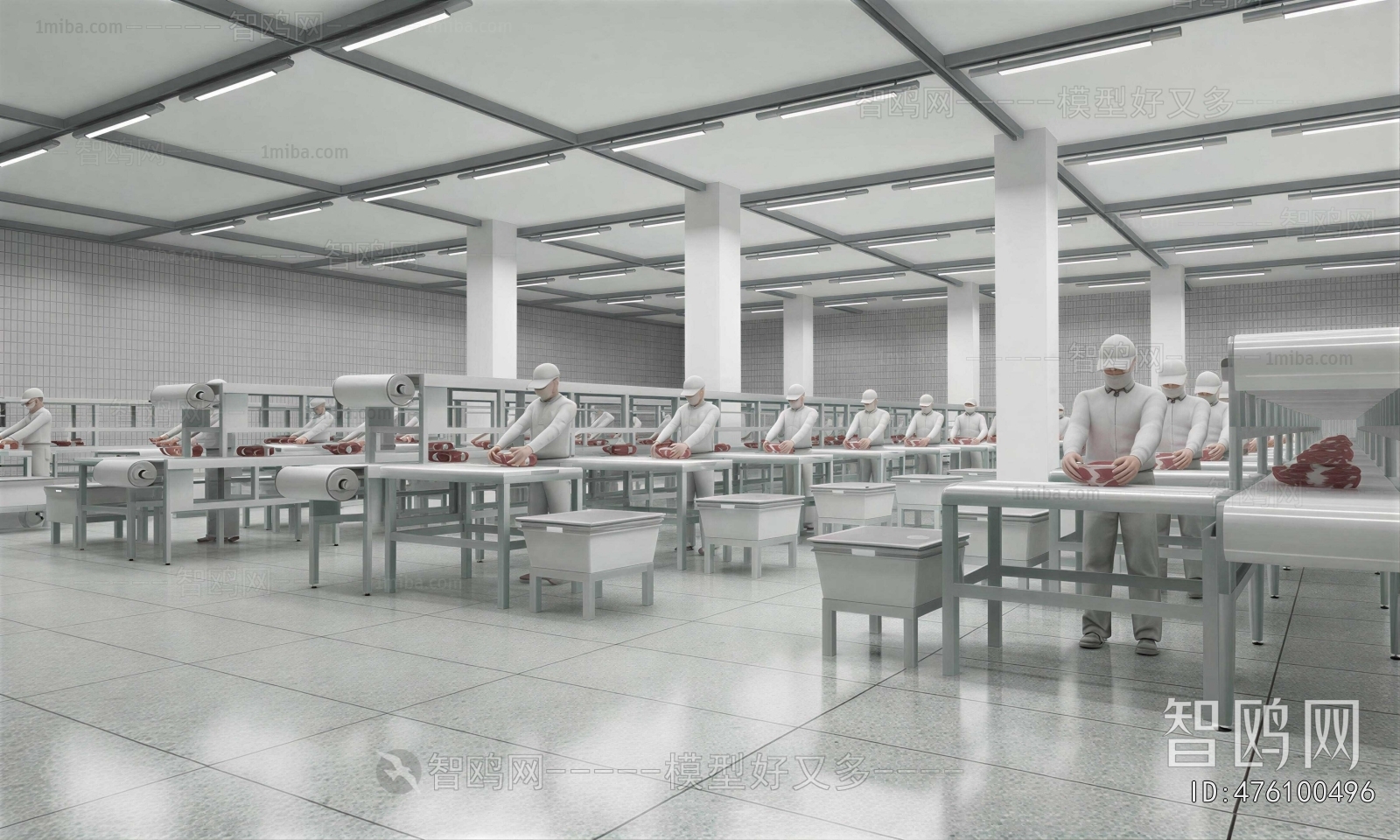 Modern Factory Floor/warehouse