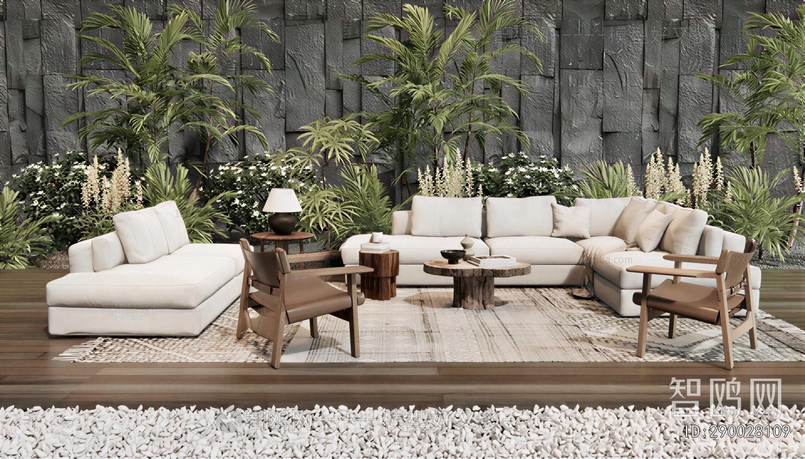 Modern Outdoor Sofa