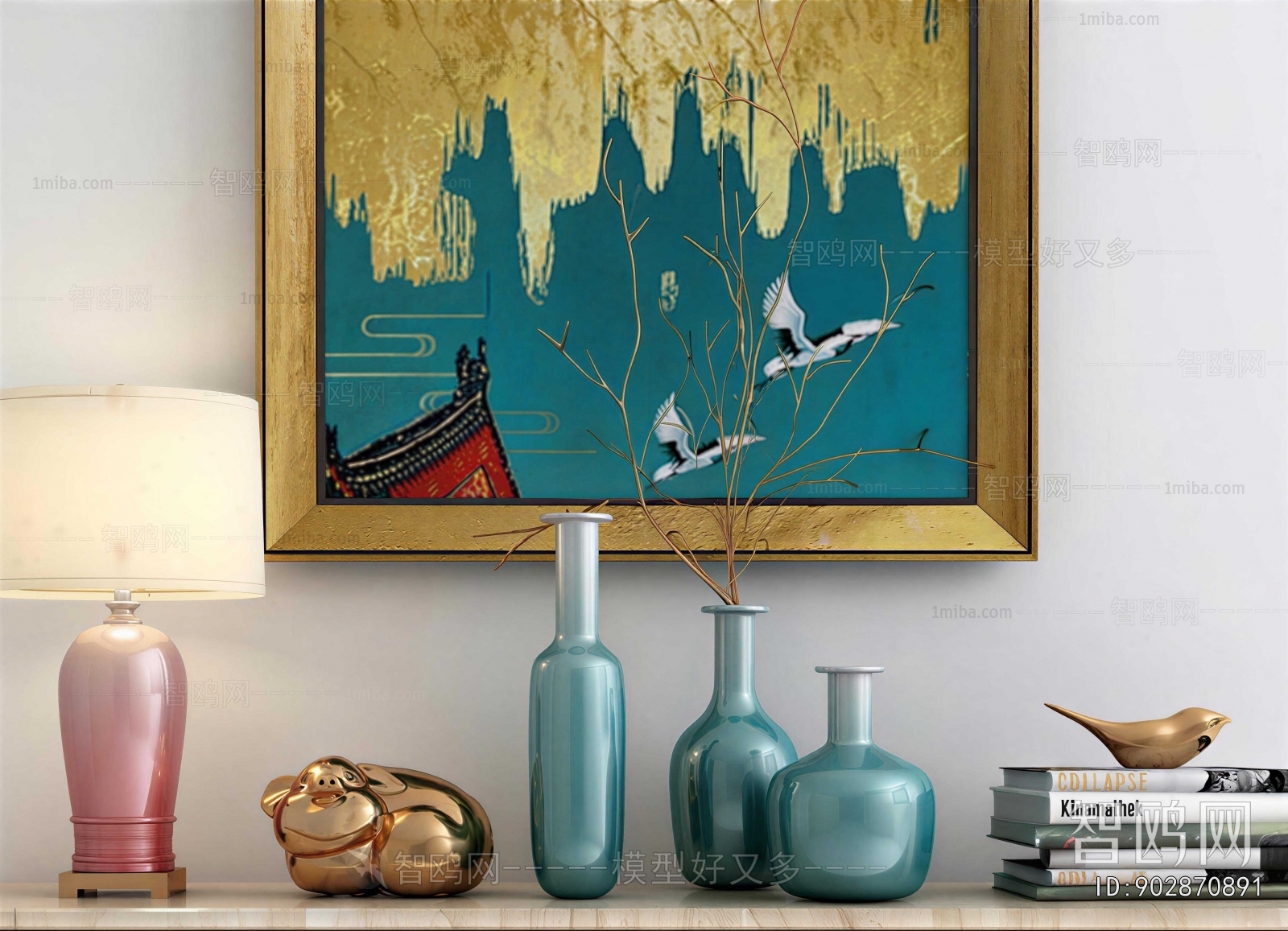 New Chinese Style Decorative Set