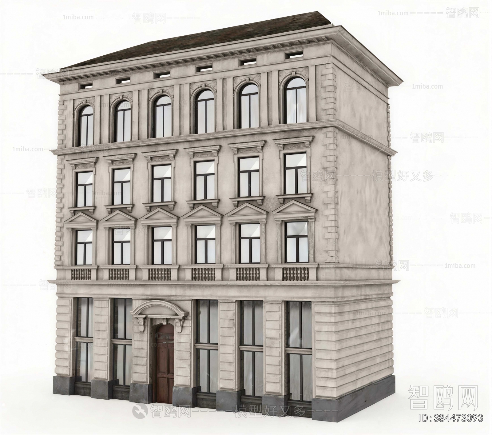 New Classical Style Residential Building