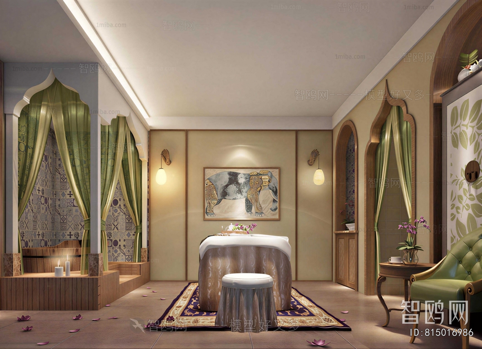 Southeast Asian Style SPA Beauty