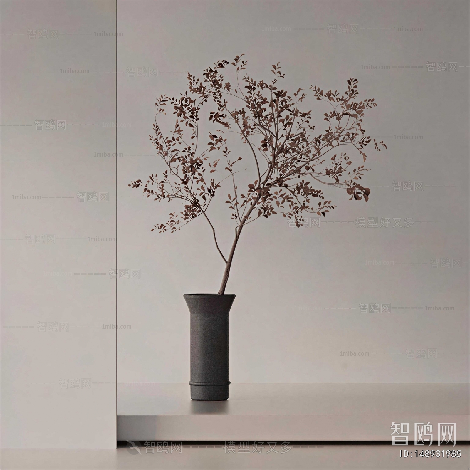 Wabi-sabi Style Dried Branch
