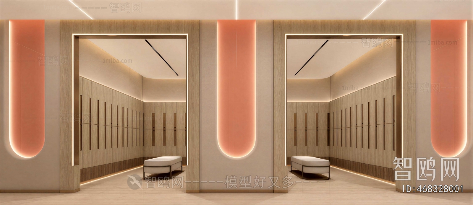 Modern Changing Room
