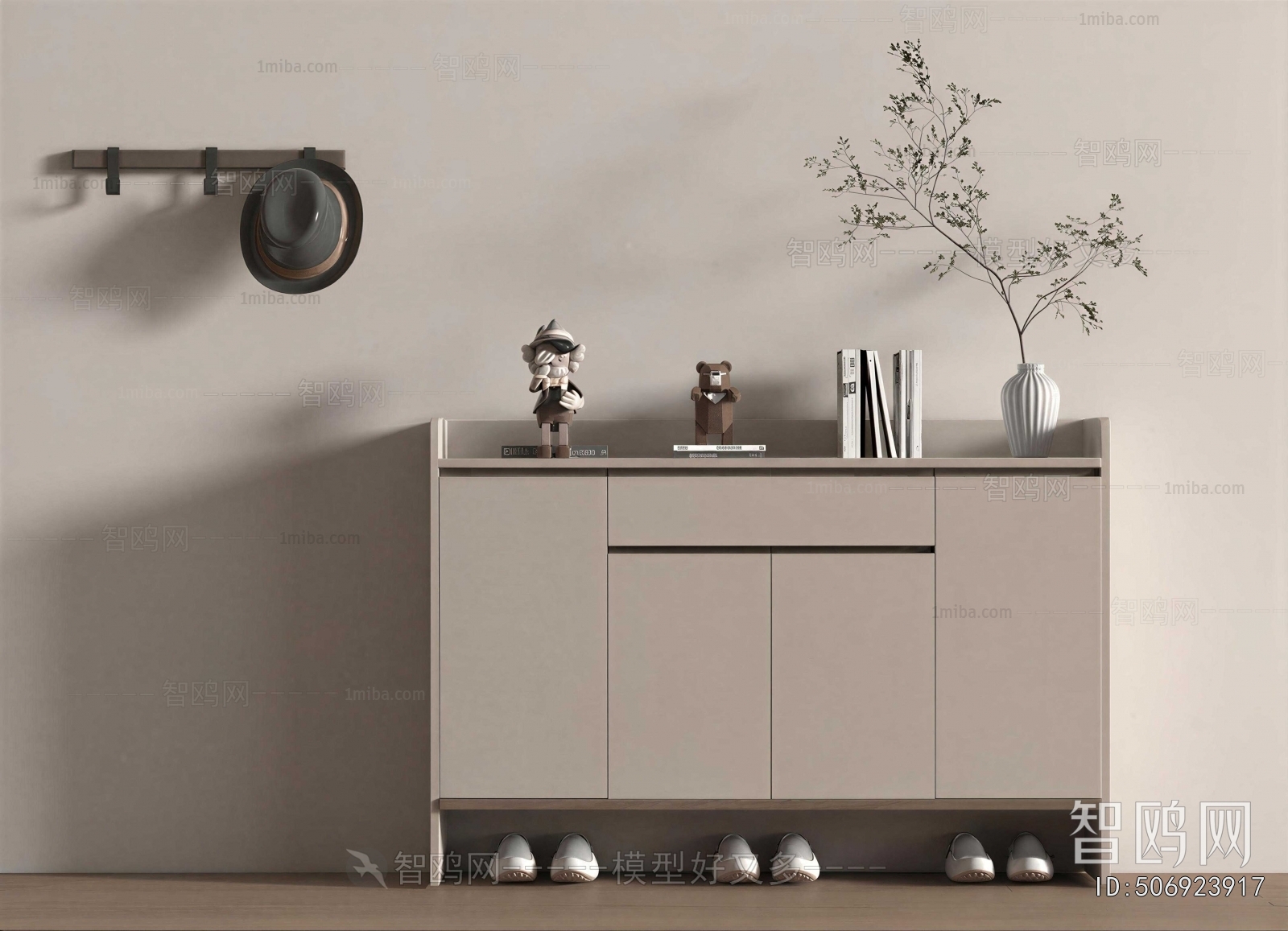 Modern Shoe Cabinet