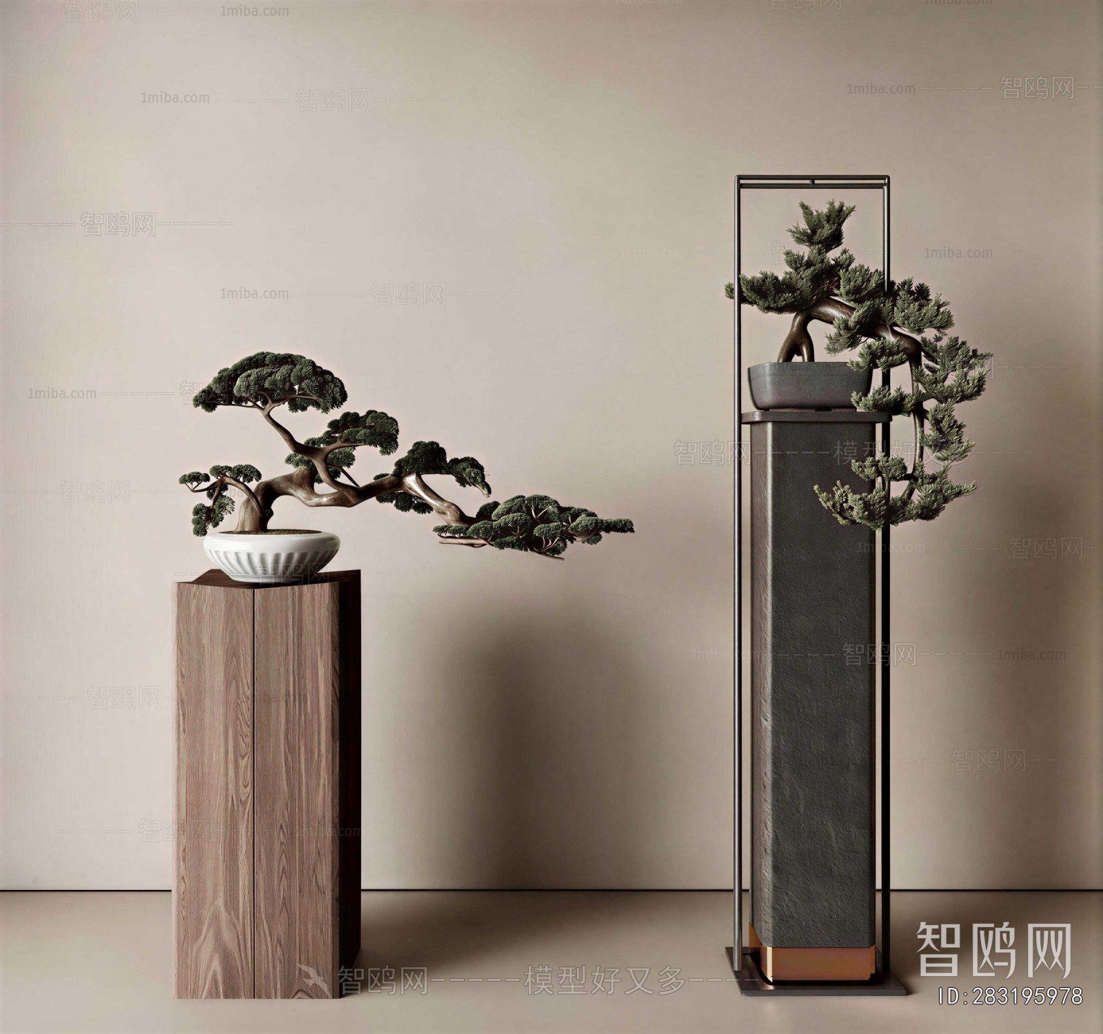 New Chinese Style Bonsai