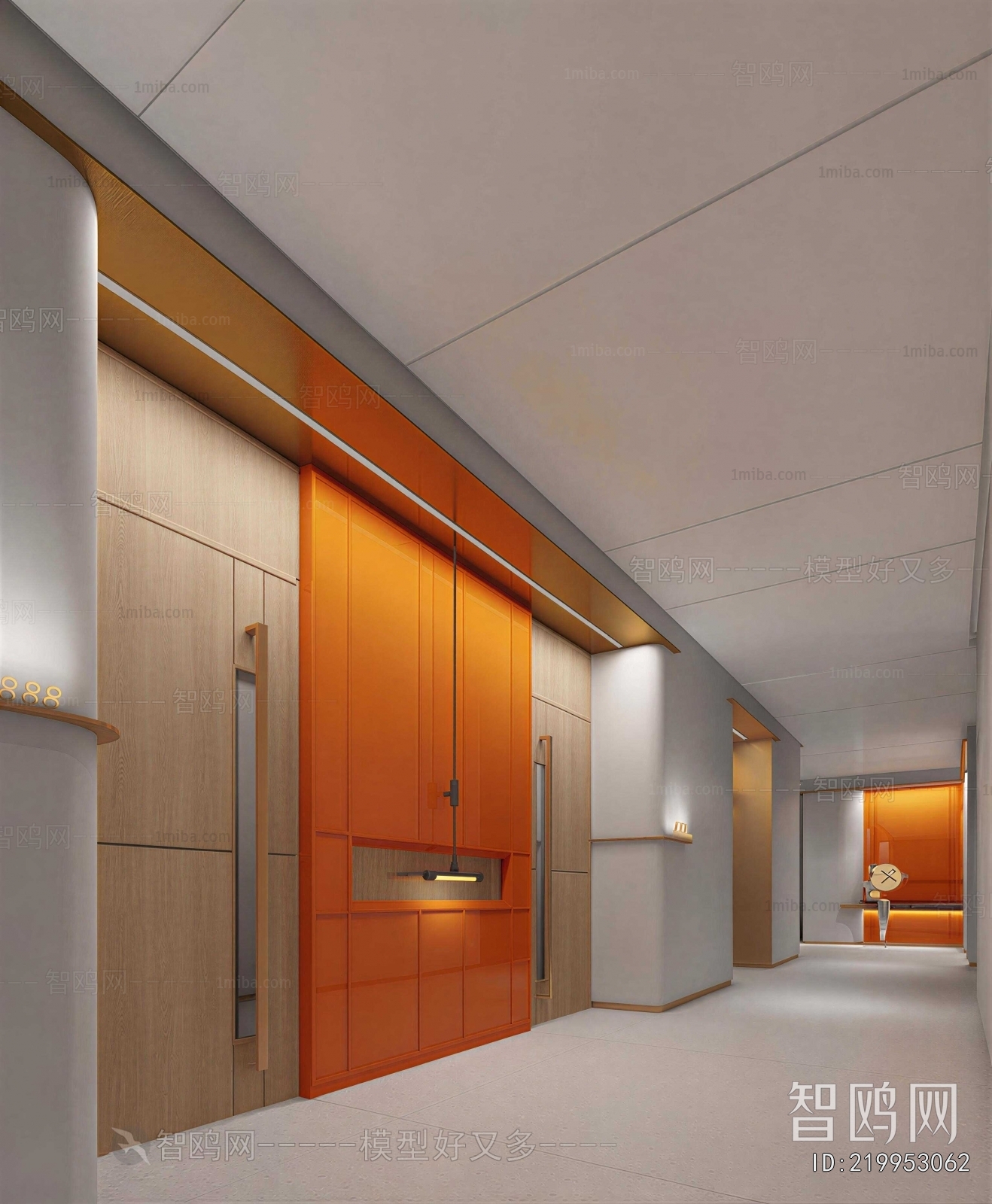 Modern Hallway