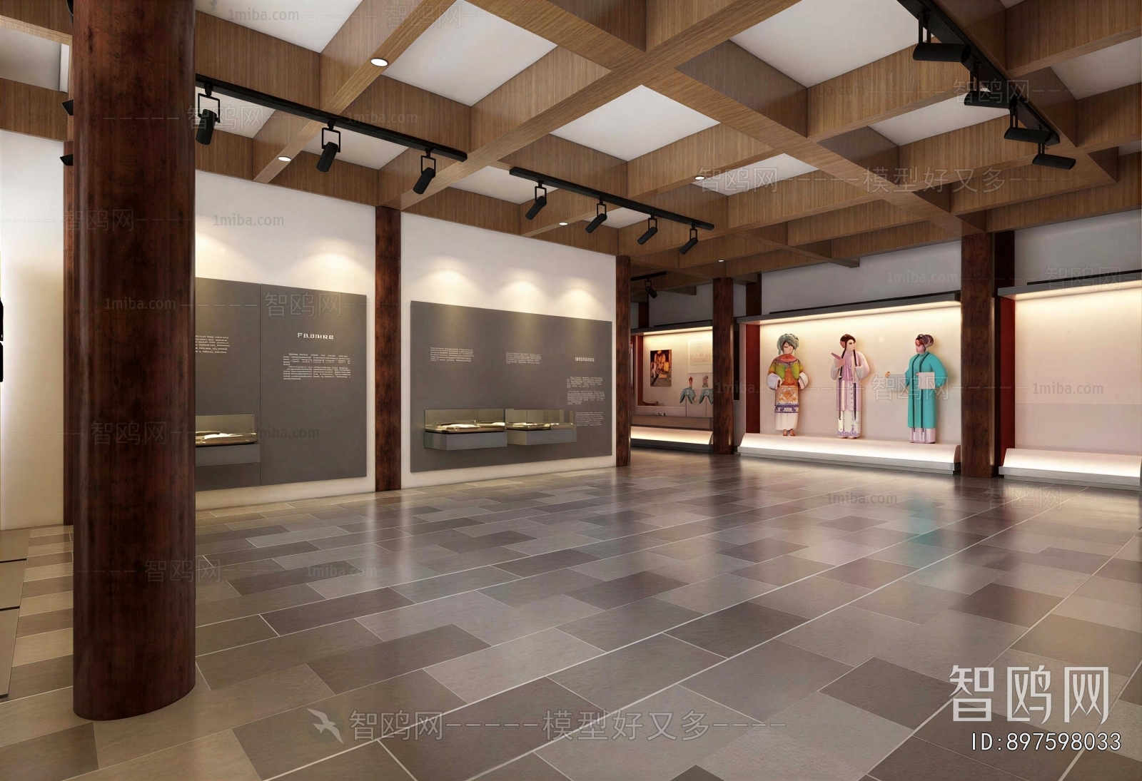 New Chinese Style Exhibition Hall