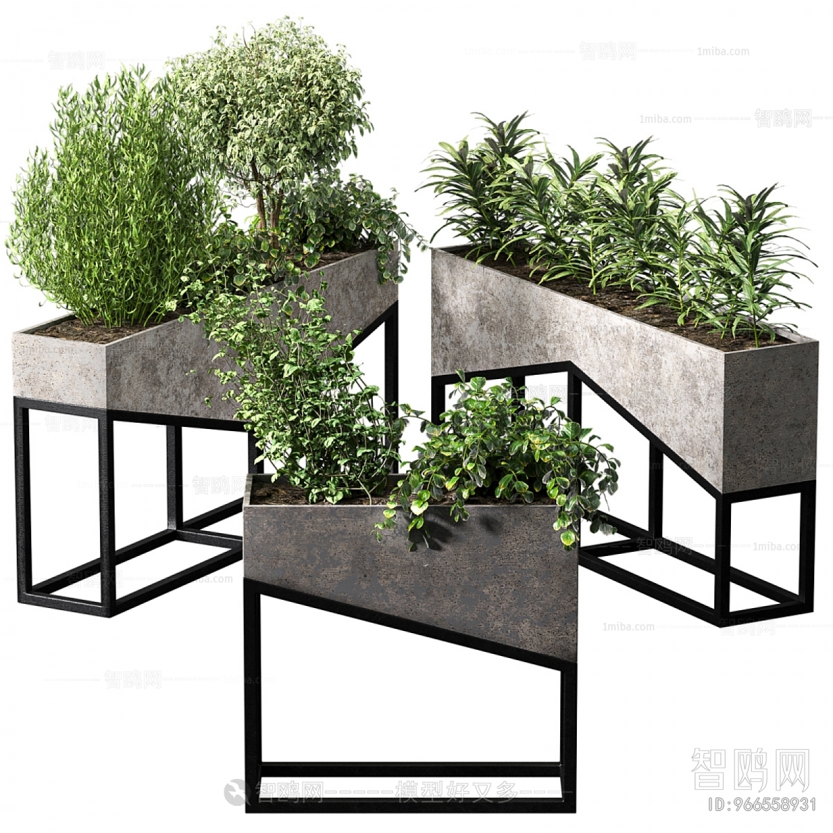 Modern Flower Bed, Flower Bowl, Flower Box