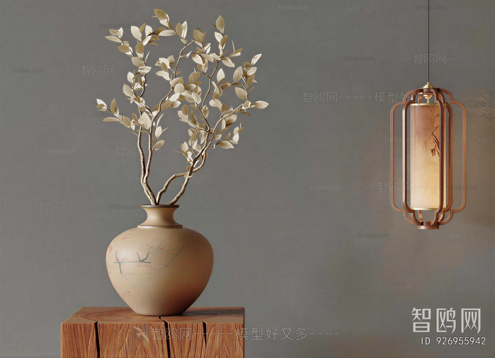 New Chinese Style Flower Arrangement