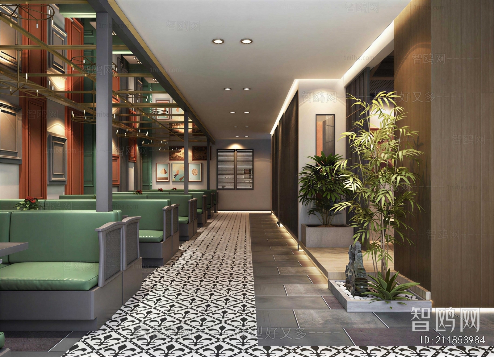 Modern Restaurant