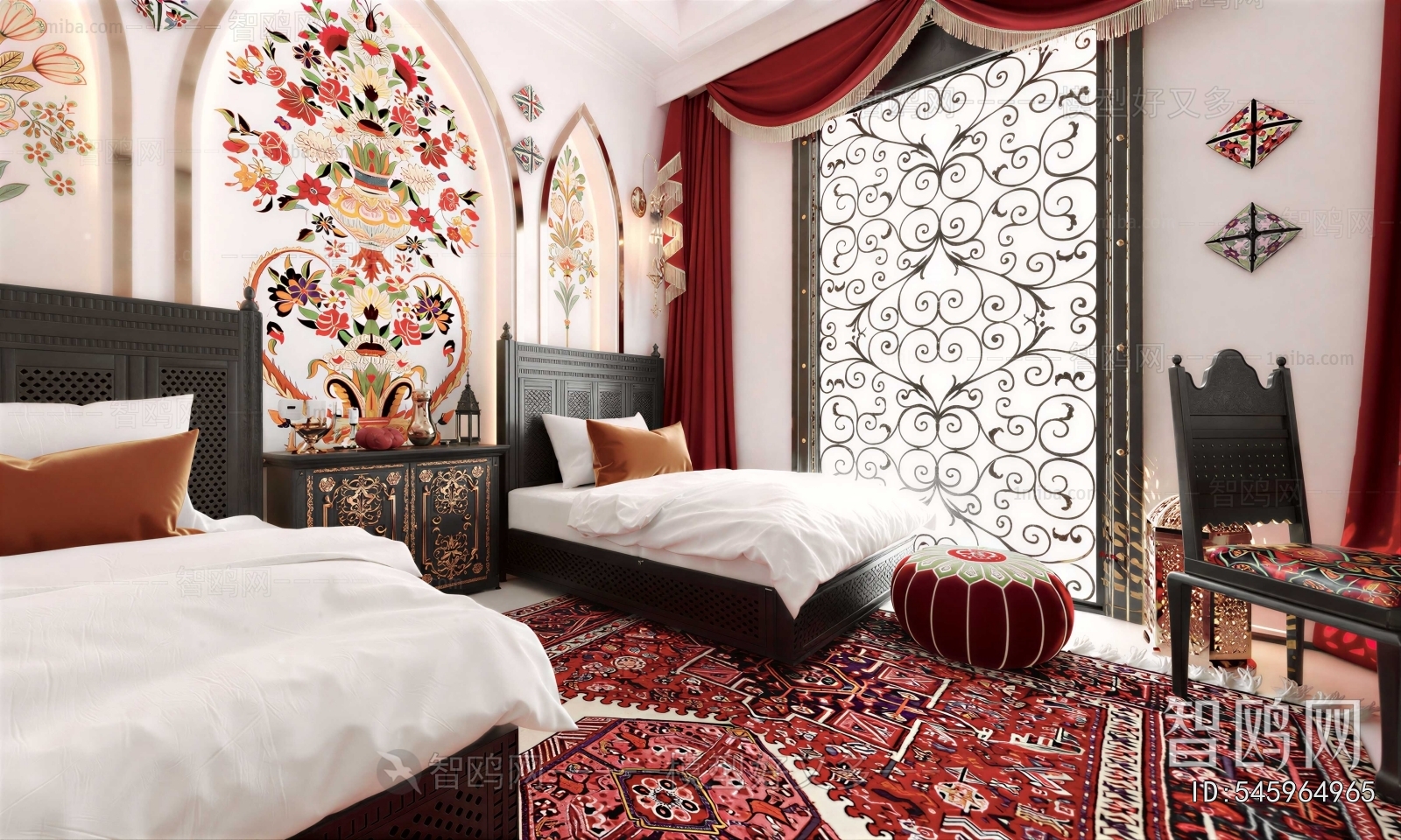 Modern Guest Room