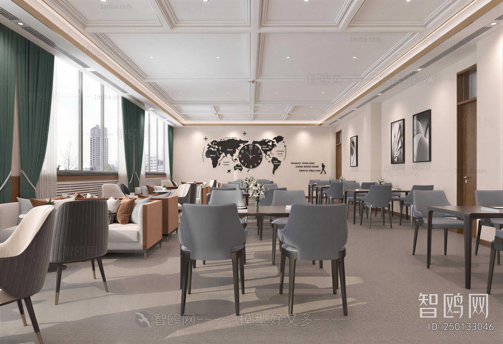 Modern Office Rest Area