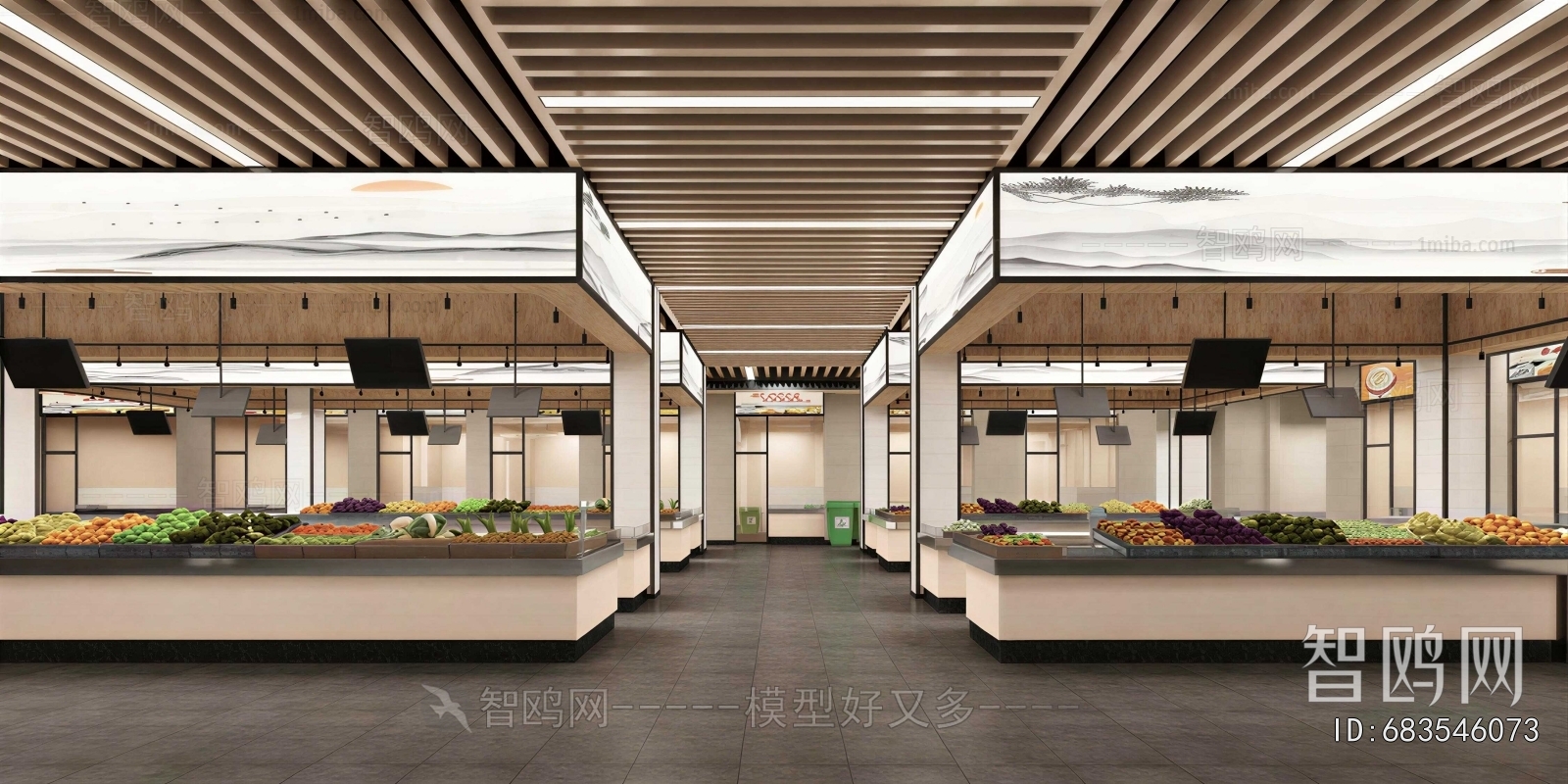 New Chinese Style Supermarket