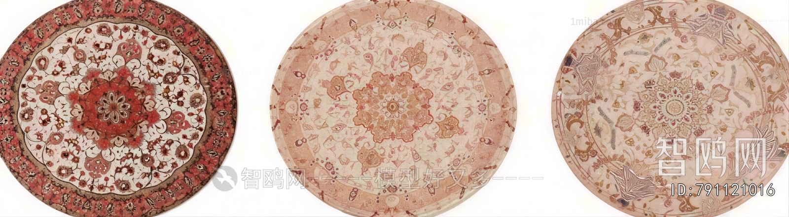 European Style Circular Carpet