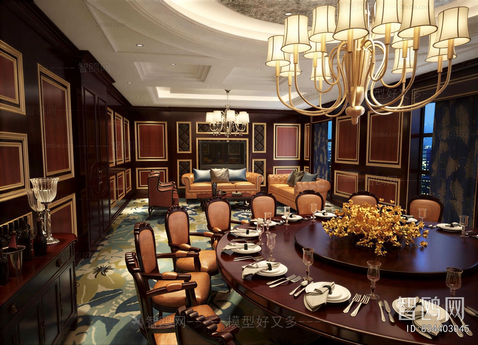 New Classical Style Restaurant Box
