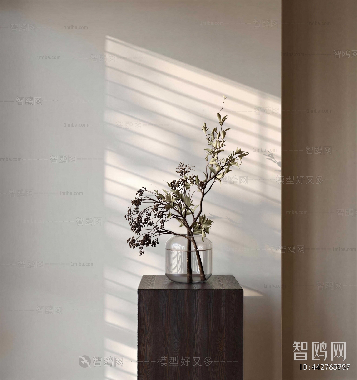 Modern Aquatic Green Plant