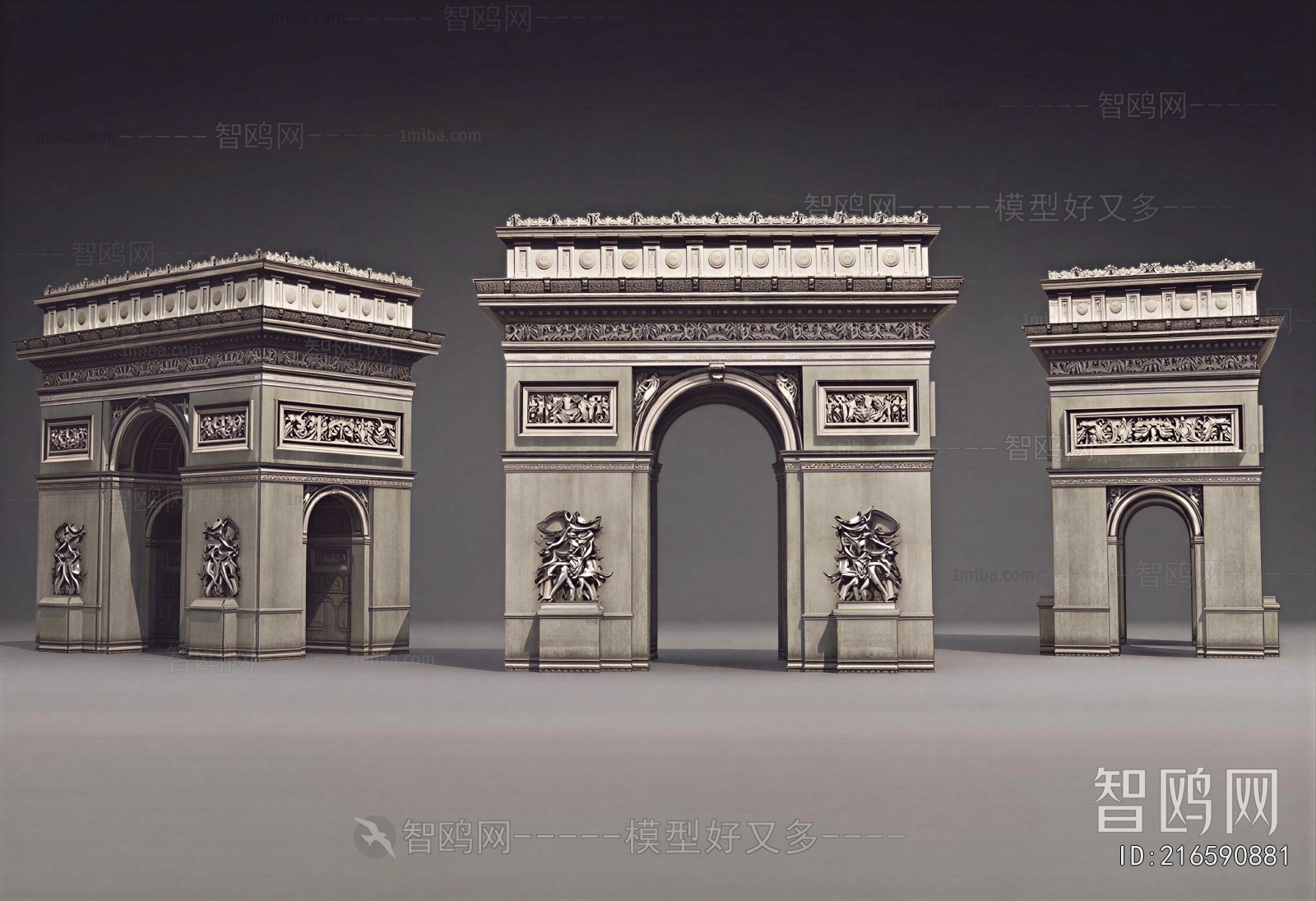 New Classical Style Facade Element