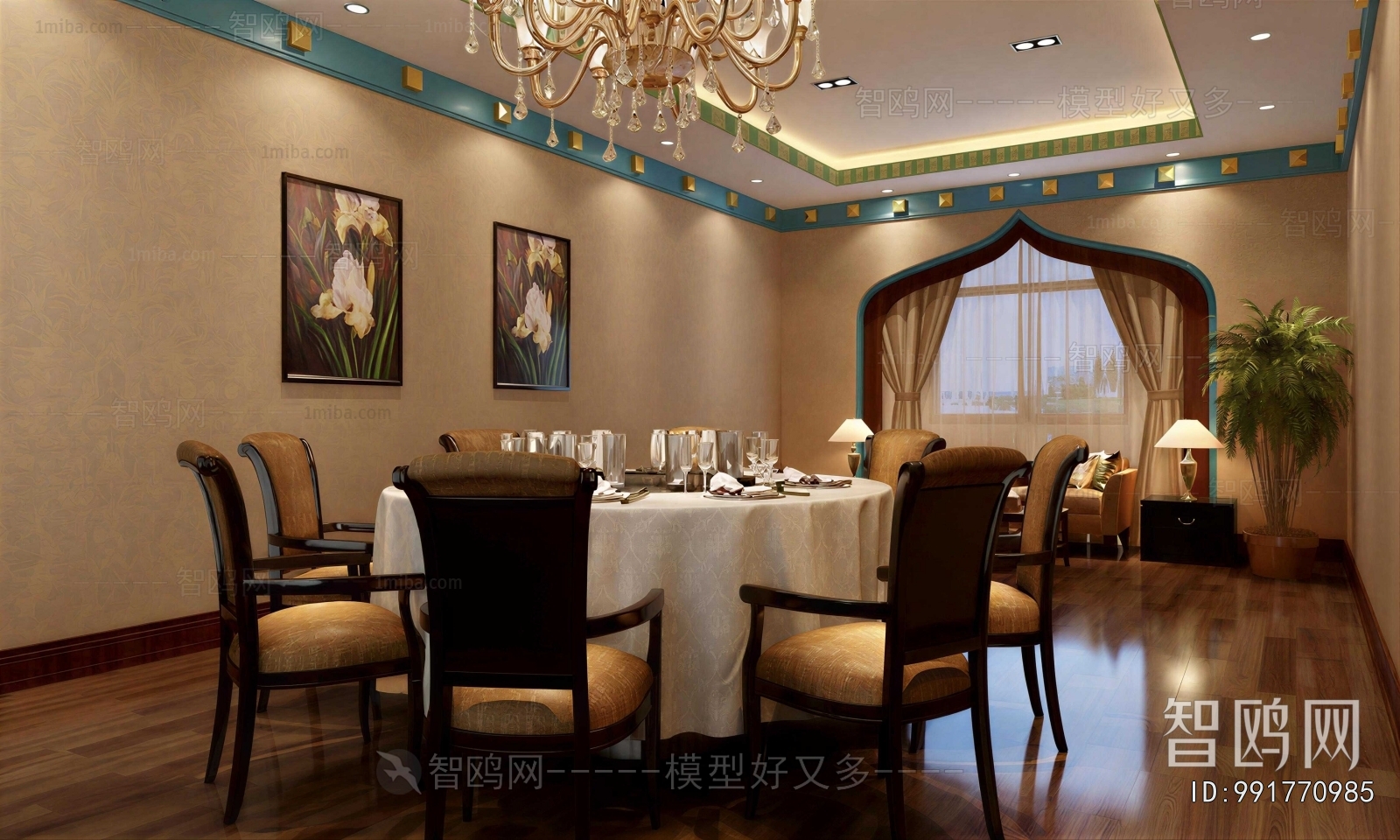 New Classical Style Restaurant Box