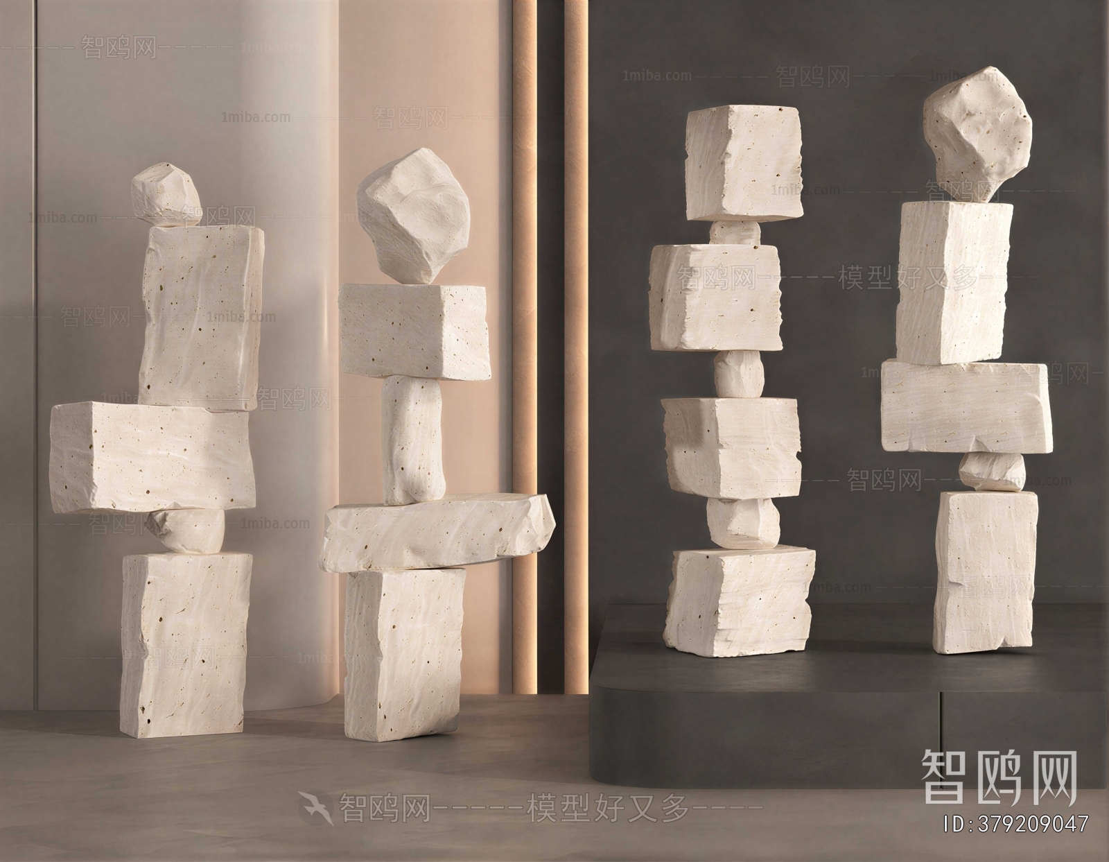 Wabi-sabi Style Sculpture