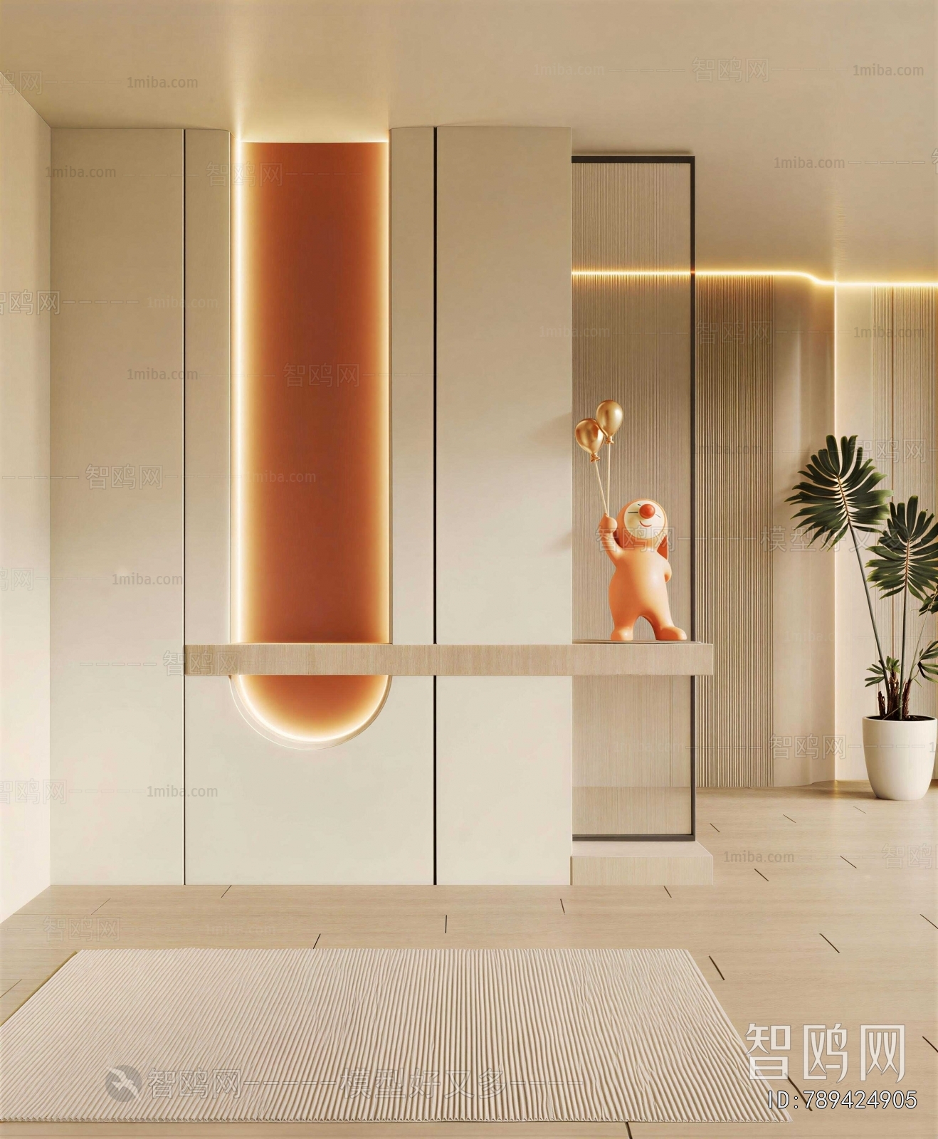 Modern Hallway