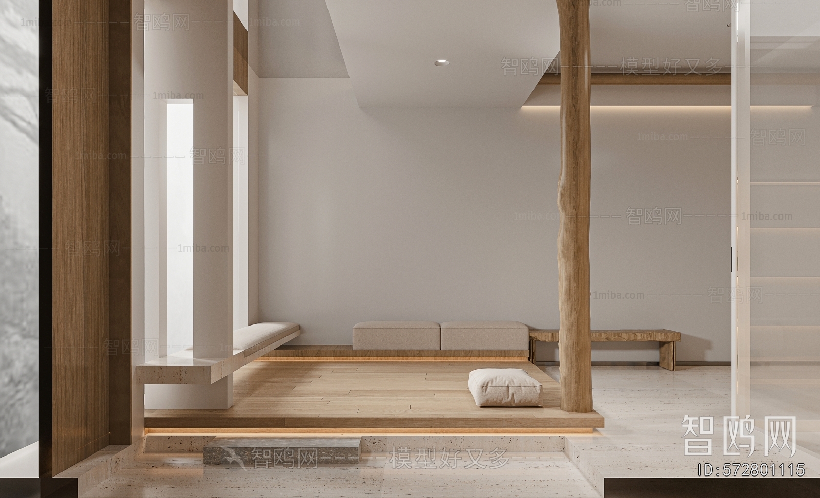 Japanese Style Hallway
