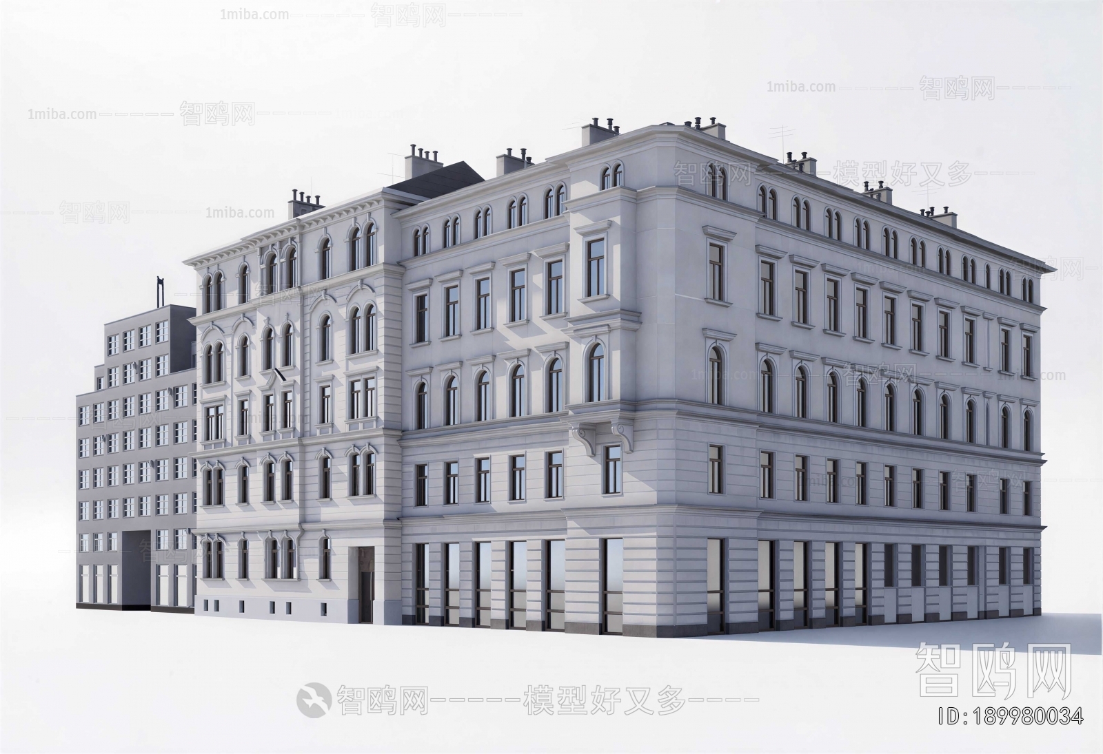 European Style Building Appearance