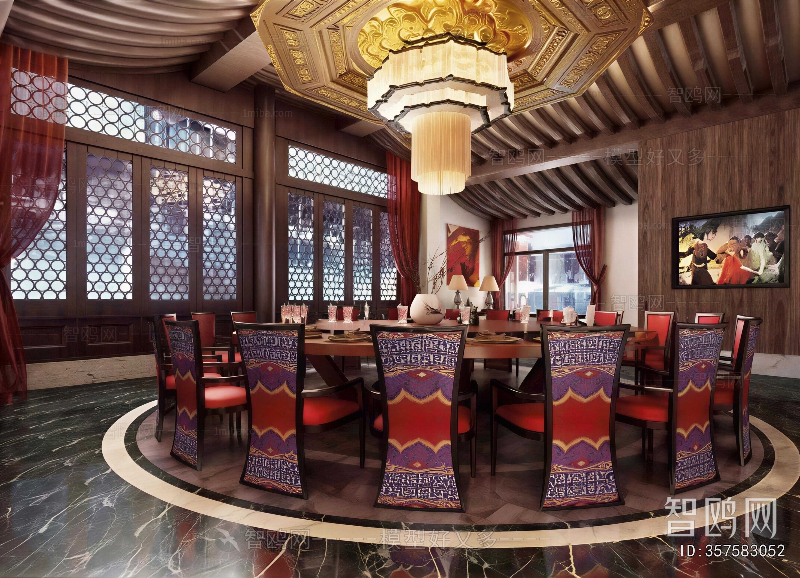 Chinese Style Restaurant Box