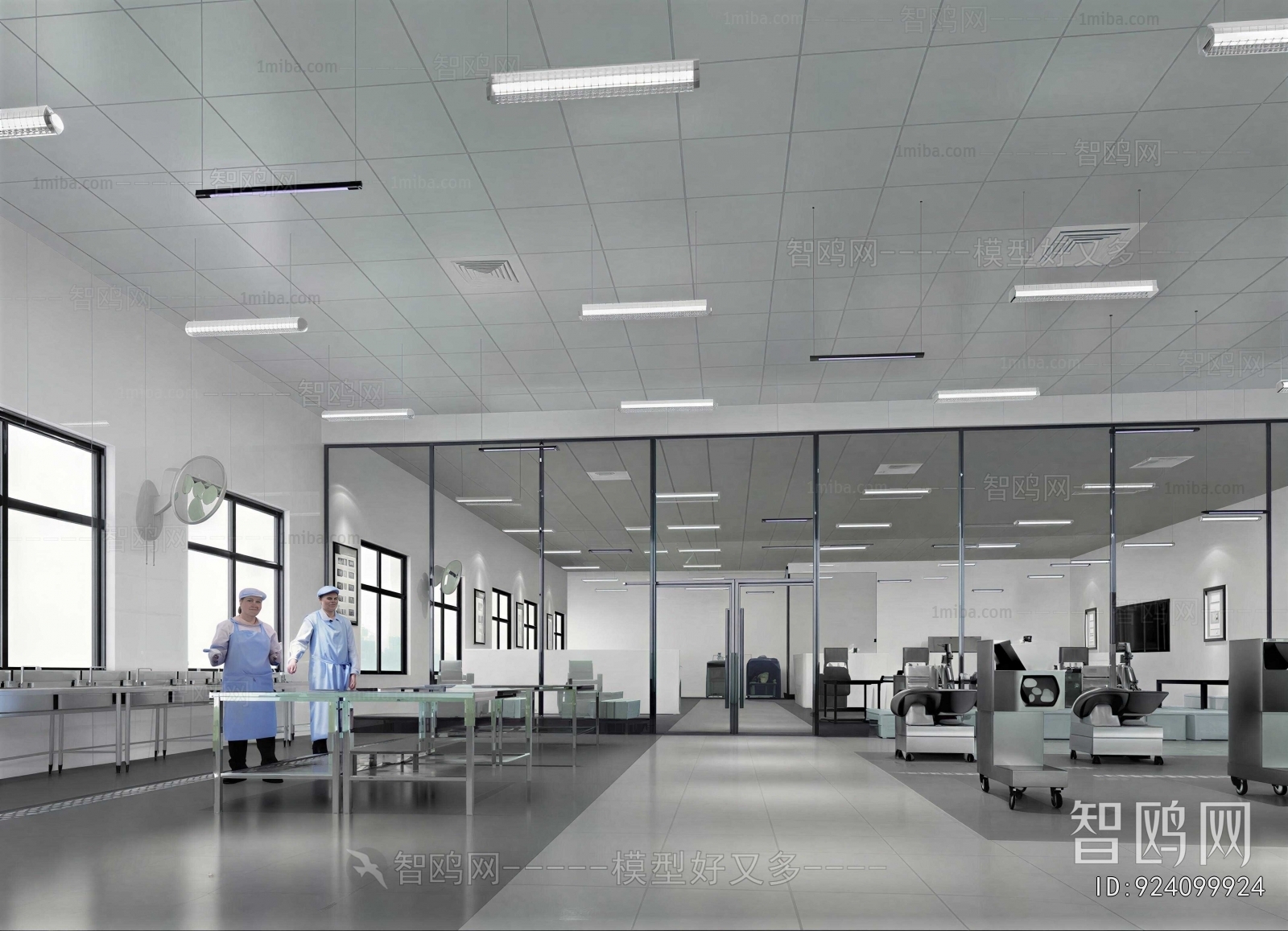 Modern Factory Floor/warehouse