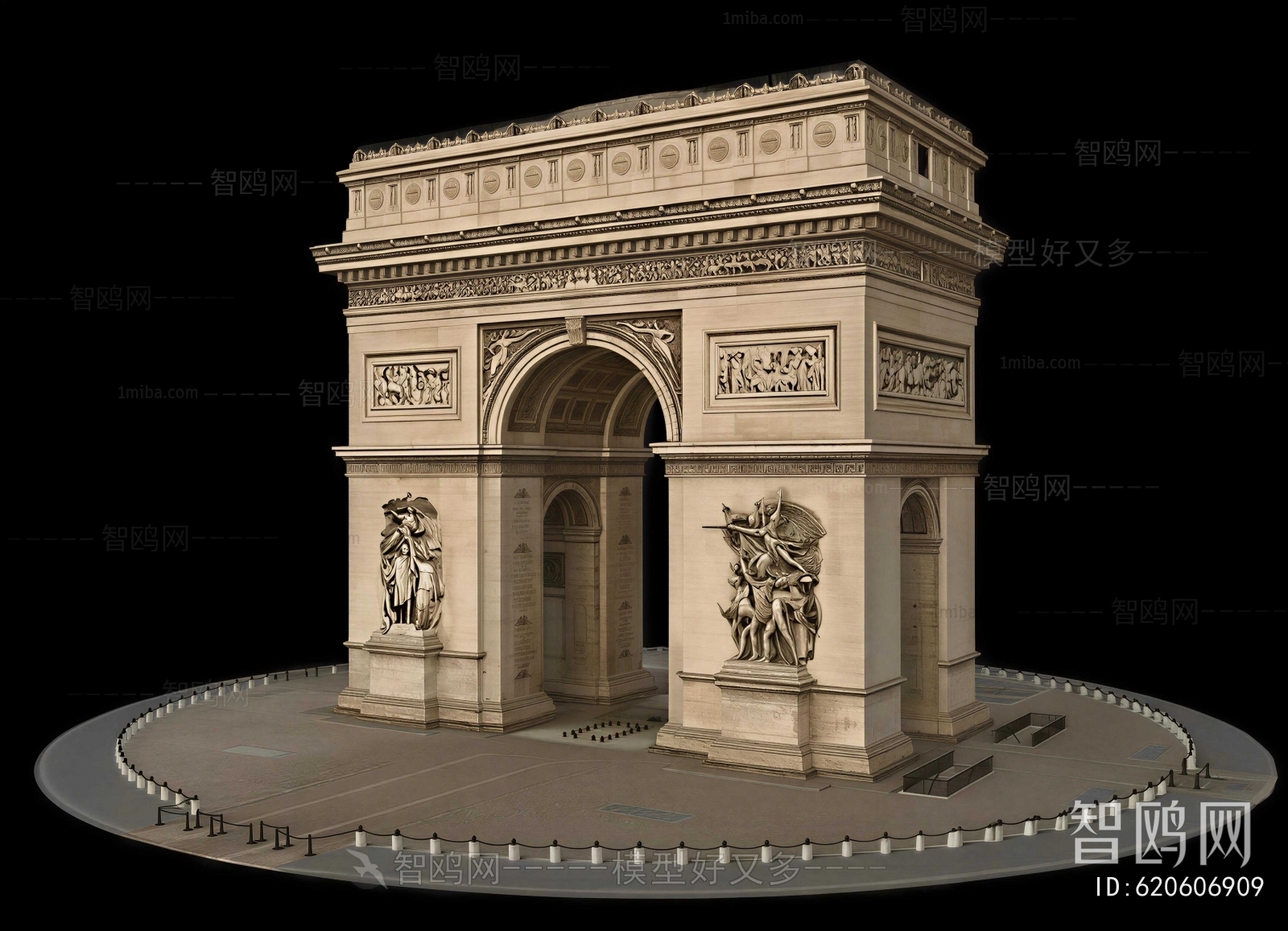 New Classical Style Decorated Archway
