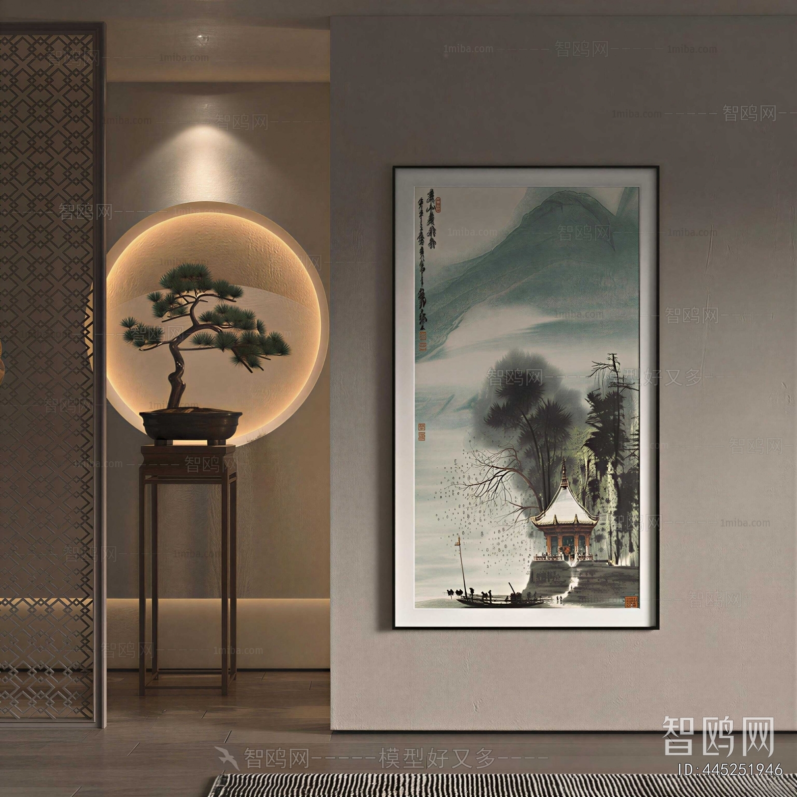 New Chinese Style Painting